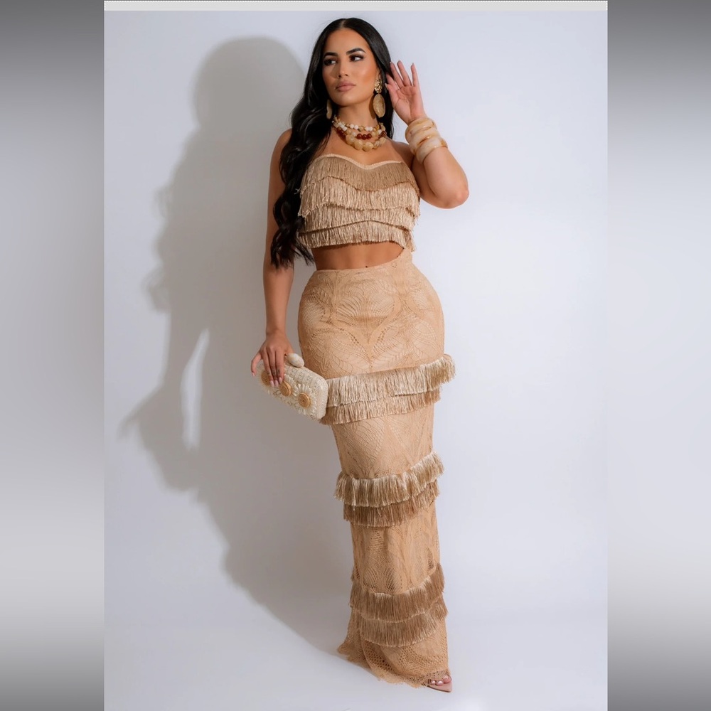 2pc Maxi Skirt Set